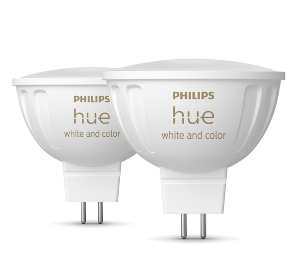 Philips Hue Hue White and color ambiance Żarowka MR16 GU5.3 400 lm 2szt. 8719514491649 - 1271556 - zdjęcie 2